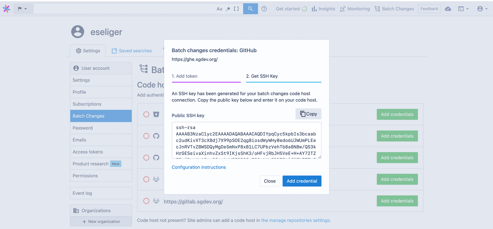 create-credential-ssh-key