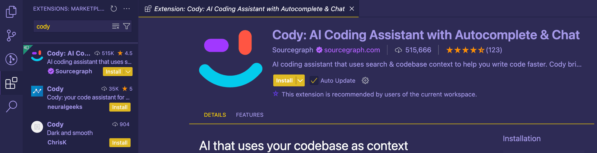 install-cody-vscode
