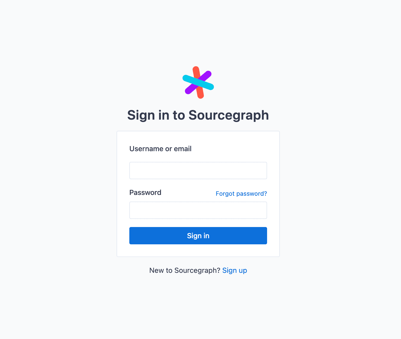 Login form for builtin authentication